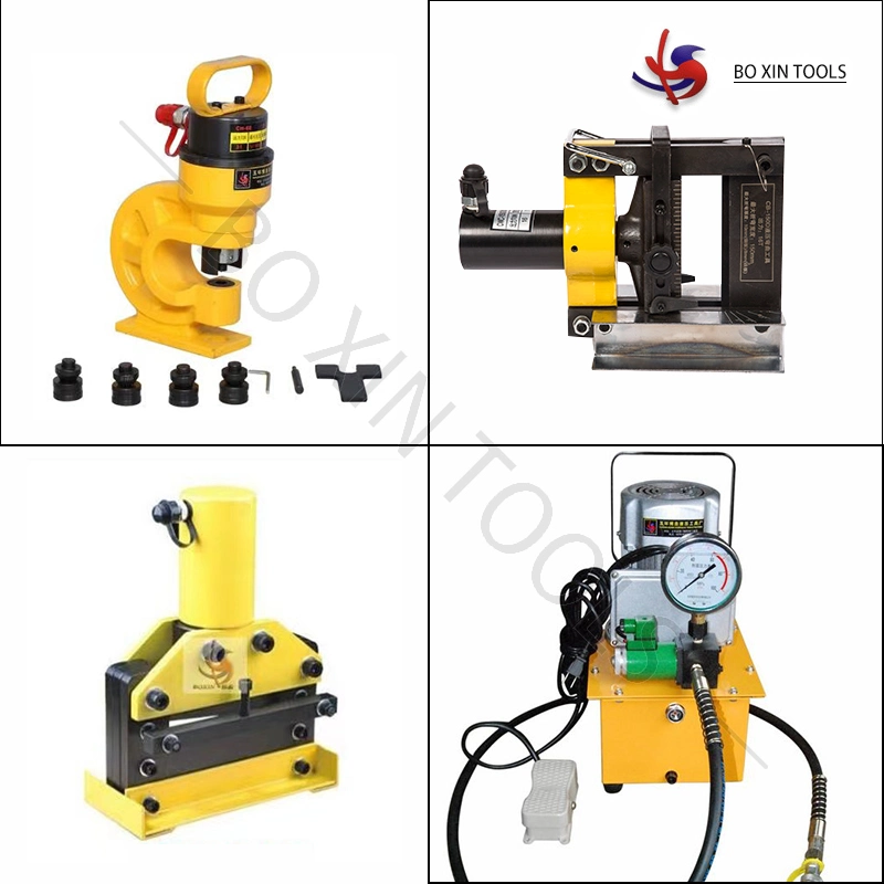 Portable Punching Cutting Bending Tool Hydraulic Busbar Processing Machine