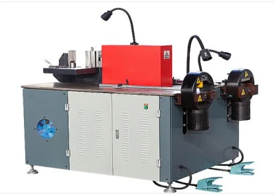 Máquina de processamento de barramento hidráulico CNC com dobra, puncionamento e corte