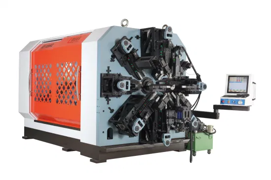 Máquina de processamento de barramento de aço inoxidável, 8.0mm, máquina de enrolamento de mola sem câmera para veículos eletrônicos, máquina de vedação de óleo
