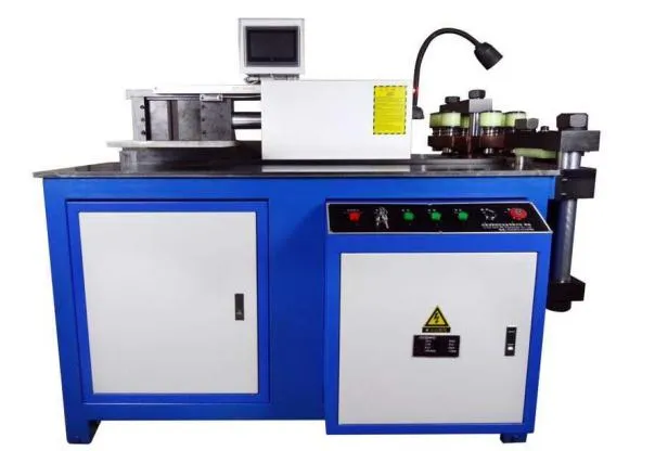 Máquina de processamento de barramento 803ts, corte, dobra e puncionamento